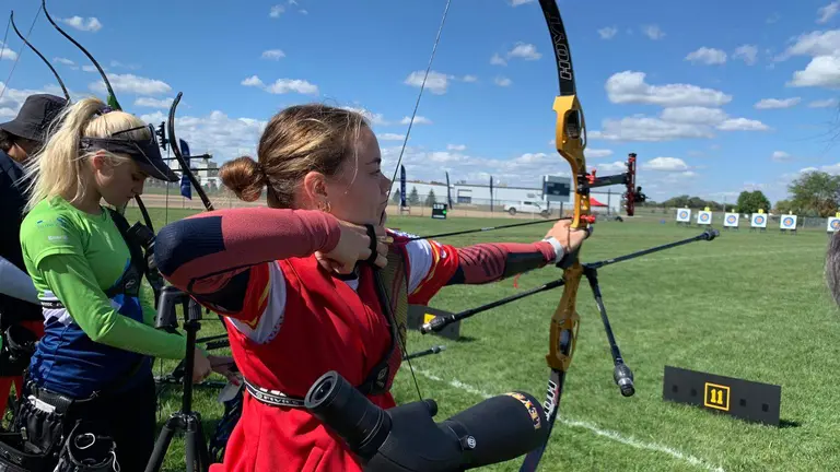 Leyre Fernández en el Mundial de EEUU.