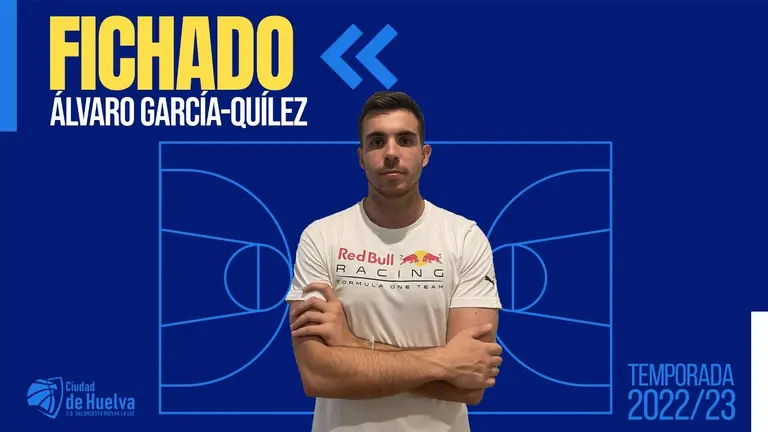 Álvaro García-Quilez quiere ser feliz en el Ciudad de Huelva.