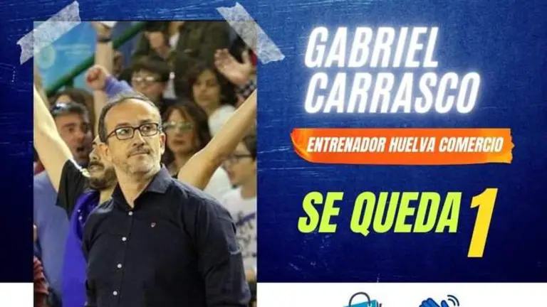 Gabriel Carrasco se queda en el Enrique Benítez.