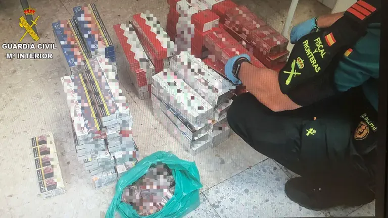 Operación contrabando de tabaco