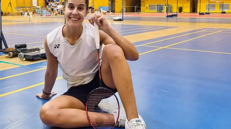 Carolina Marín en el CAR Granaa