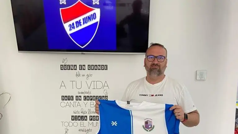 José Luis Pérez, presidente del CD San Juan.