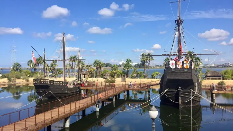 Muelle de las Carabelas.
