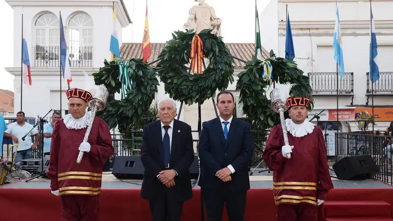 Acto institucional palermo con motivo del 3 de Agosto.