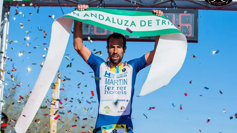 Emilio Martín es el mejor duatleta de España.