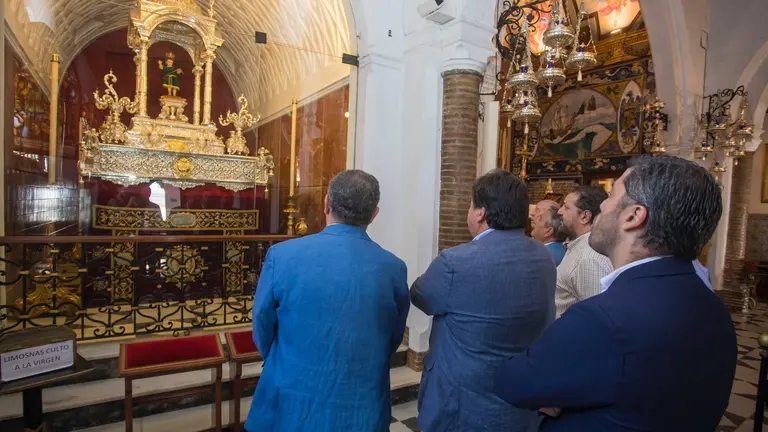 Visita al Santuario.