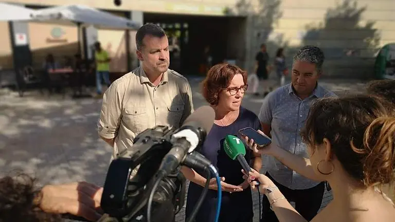 Susana Rivas durante su alocución.