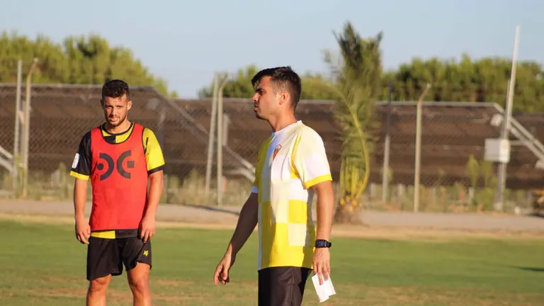 Un entreno aurinegro.