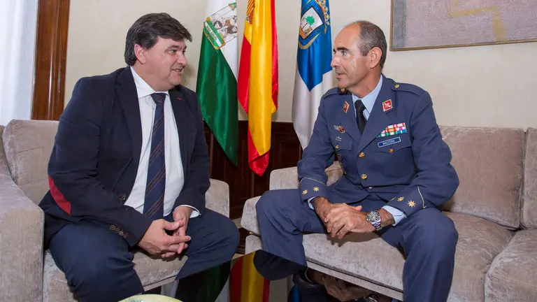 Gabriel Cruz, en la reunión.