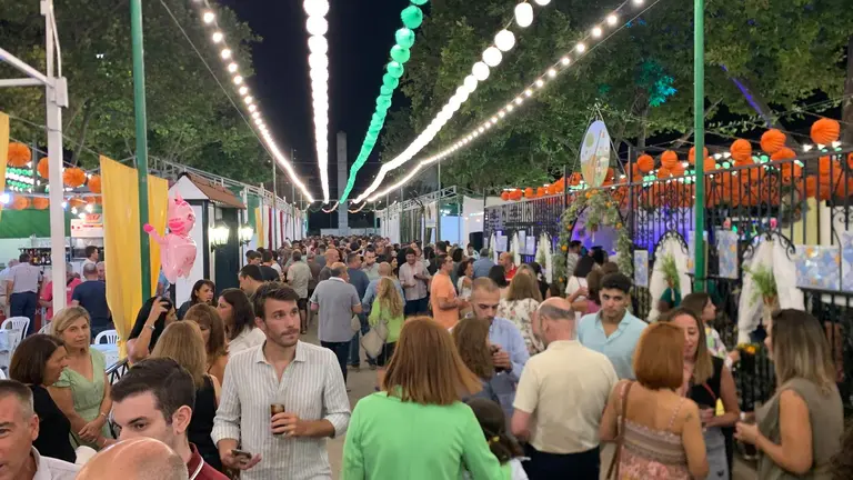 Ambiente de la Feria de Valverde