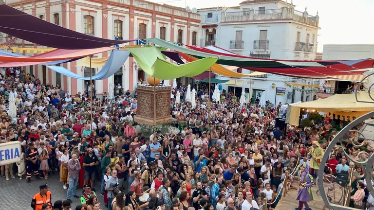 Panorámica del emplazamiento de las fiestas