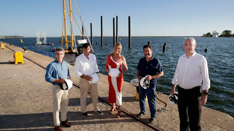 Visita a la nueva Marina del Odiel APH.