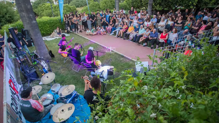 Un momento del concierto.