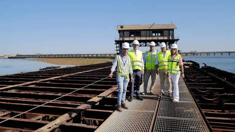 Visita Obras del Muelle de Tharsis APH.