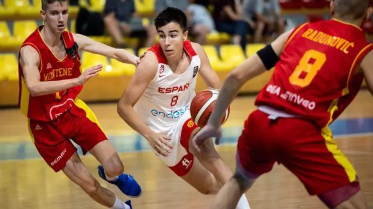 Gonzalo Fernández con España.