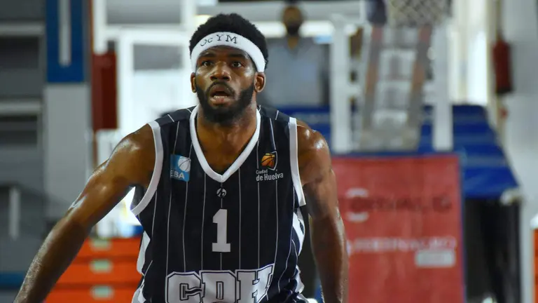 Nickerson en su anterior etapa con el Ciudad de Huelva.