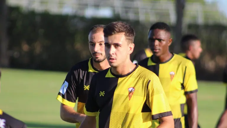 Pablo Haro ha sido el máximo goleador aurinegro del verano.