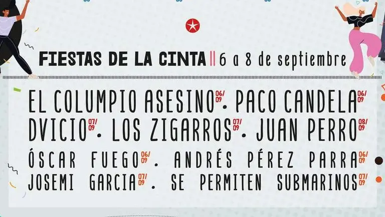 Conciertos de La Cinta 2022.