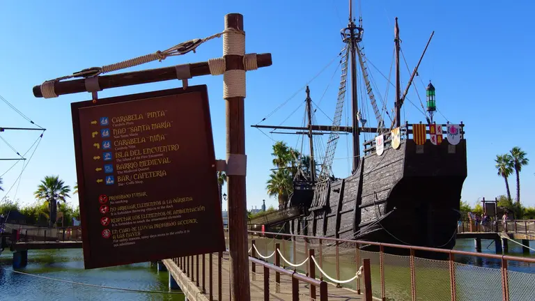 Imagen del Muelle de las Carabelas