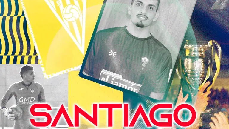 Maidana cierra la portería del San Roque de Lepe.