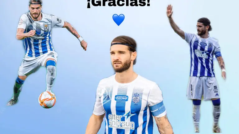 La despedida de Álex Moreno.