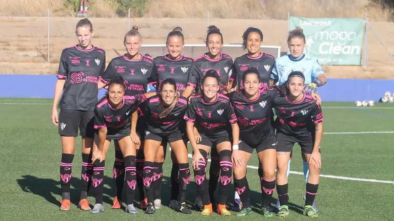 La alineación del Sporting de Huelva.