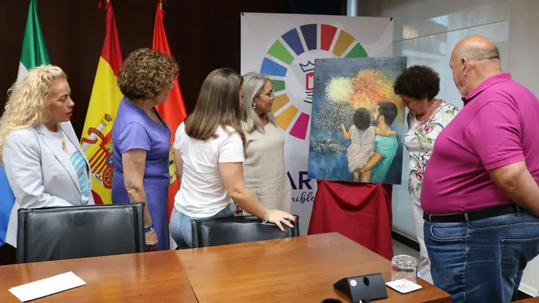 Cartel anunciador de la Feria de Cartaya