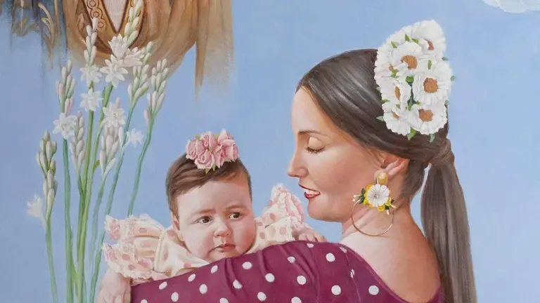 Cartel de las Fiestas de las Angustias 2022 realizado por Juan V&aacute;zquez