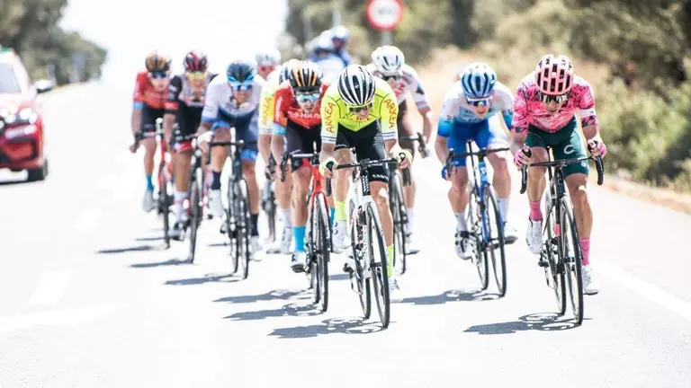 La Vuelta en su paso por Huelva.