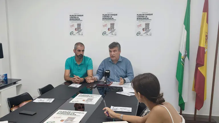 Rueda de prensa del CSIF