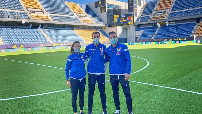 El árbitro que impartira justicia en el San Roque-Recreativo.