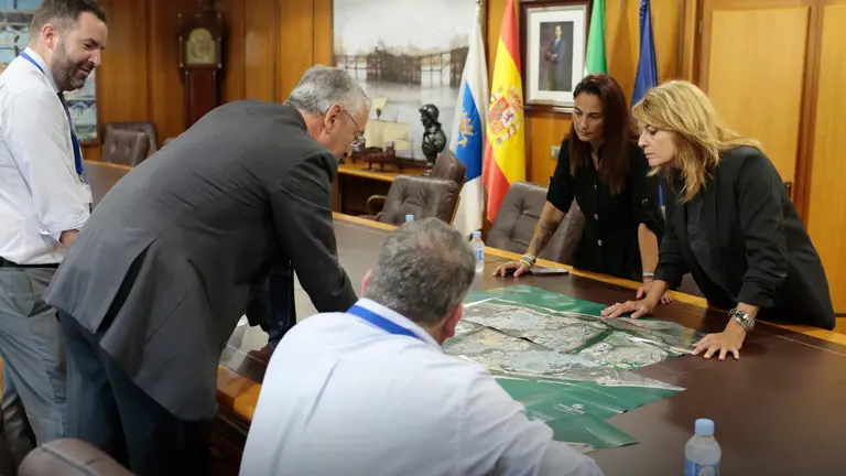 Reunion APH Ubicacion Escultura Hugo Millan.