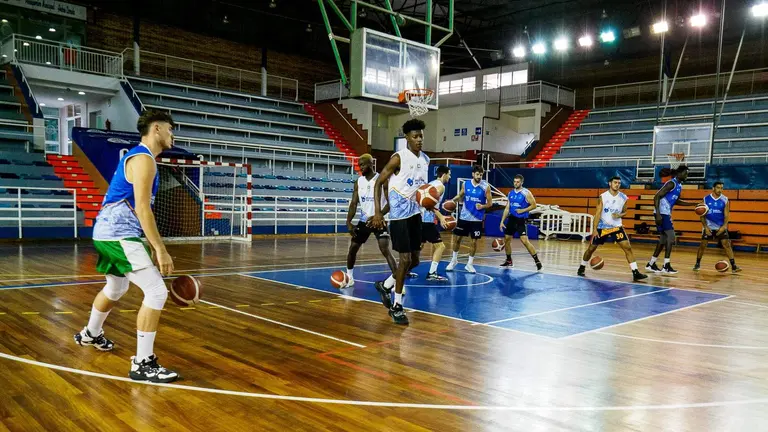 Una sesión de trabajo del Enrique Benítez.