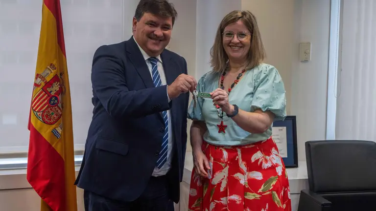 Entrega de llaves simb&oacute;lica hoy en Madrid.