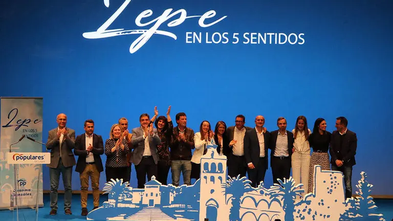 Presentaci&oacute;n de la candidatura del alcalde de Lepe