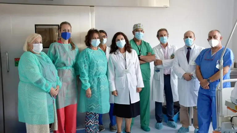 Visita consejera a Oncologia en el Juan Ram&oacute;n Jim&eacute;nez.