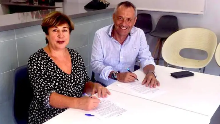 El CDB Enrique Benítez y AONES han suscrito un convenio de colaboración