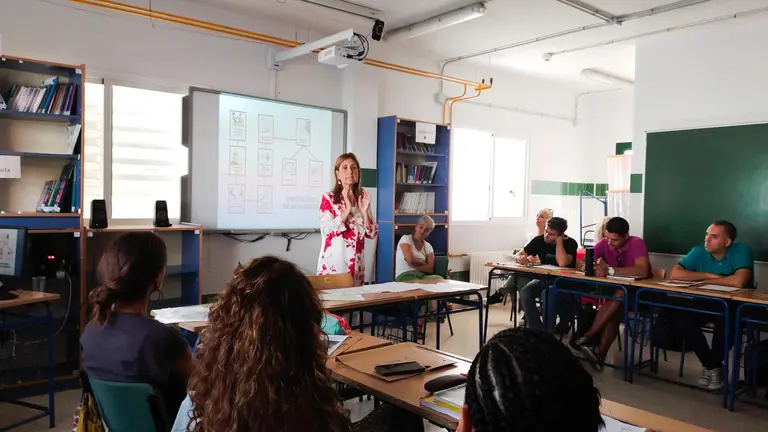 Momento de la presentaci&oacute;n del proyecto