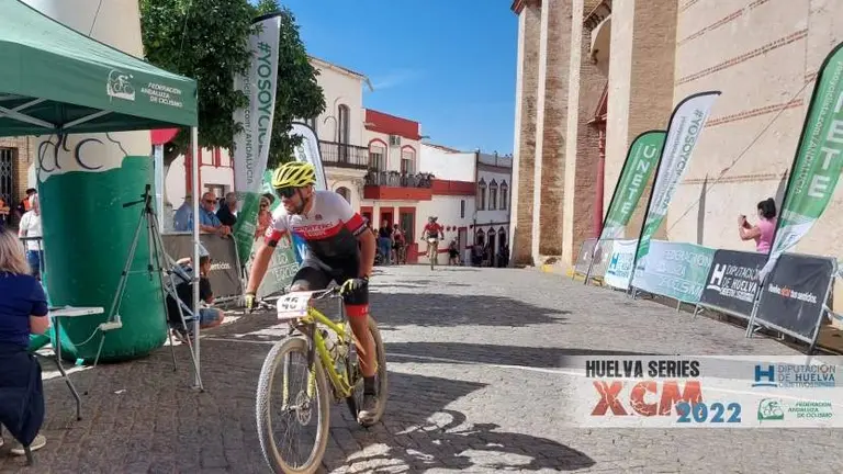 La carrera en acción.