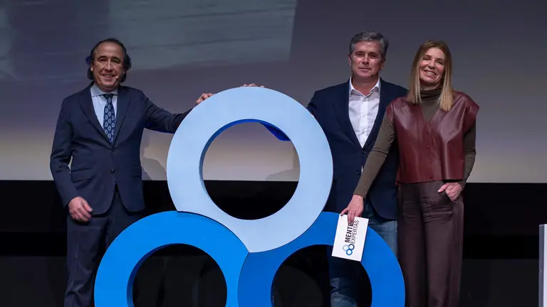 Emilio Dur&oacute;, Perico Cornejo y Marina Zambrana.