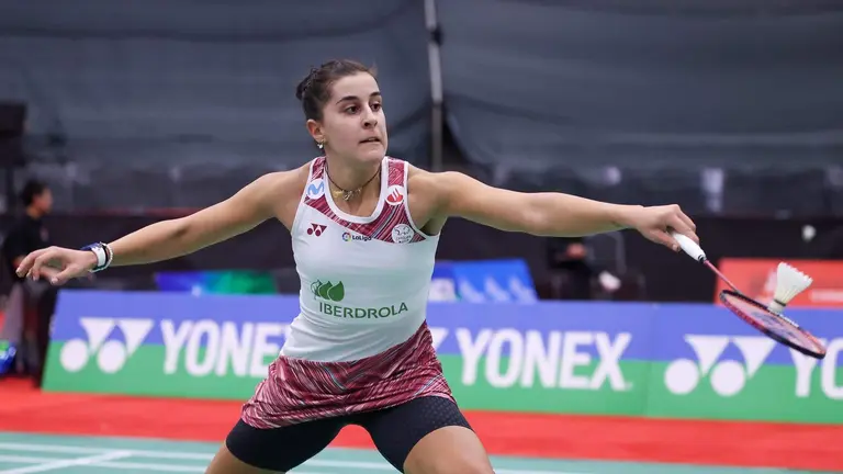 Carolina Marín hoy en Calgary.