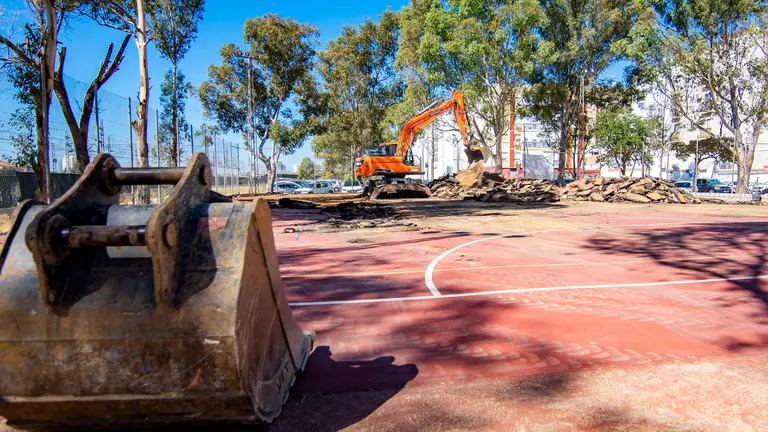 Obras Pistas Matadero.