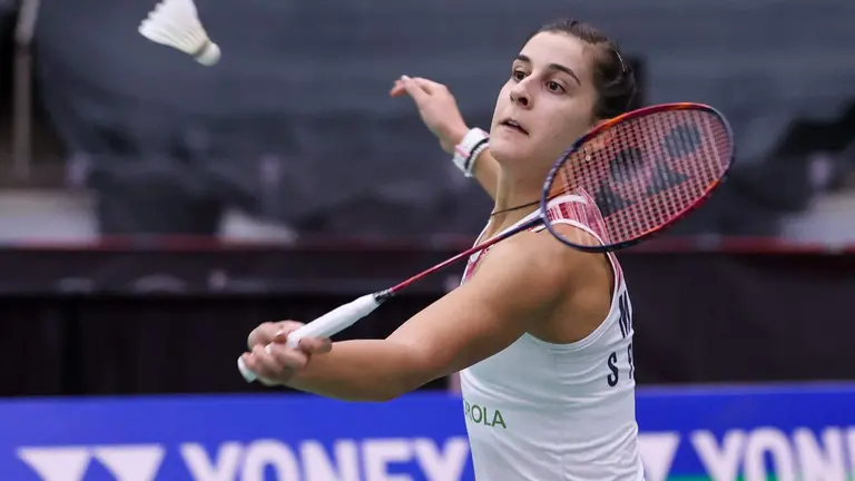 Carolina Marín en Calgary.