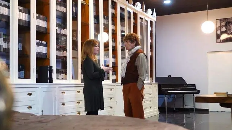 Roc&iacute;o C&aacute;rdenas junto a Jes&uacute;s Quintero.