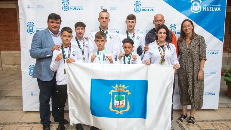 Recepci&oacute;n a los campeones de Kick Boxing