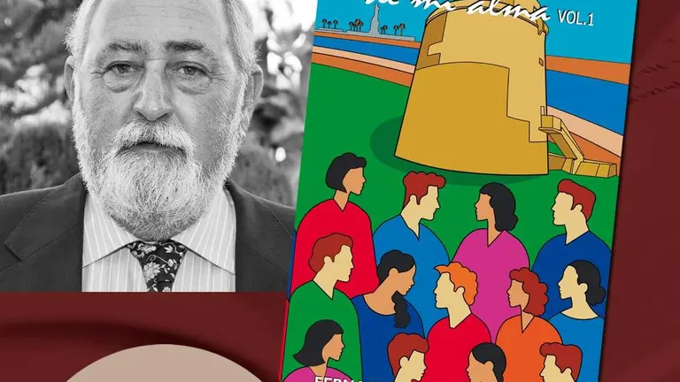 Cartel de presentación del libro "Gente de mi Alma" de Fernando Barranco