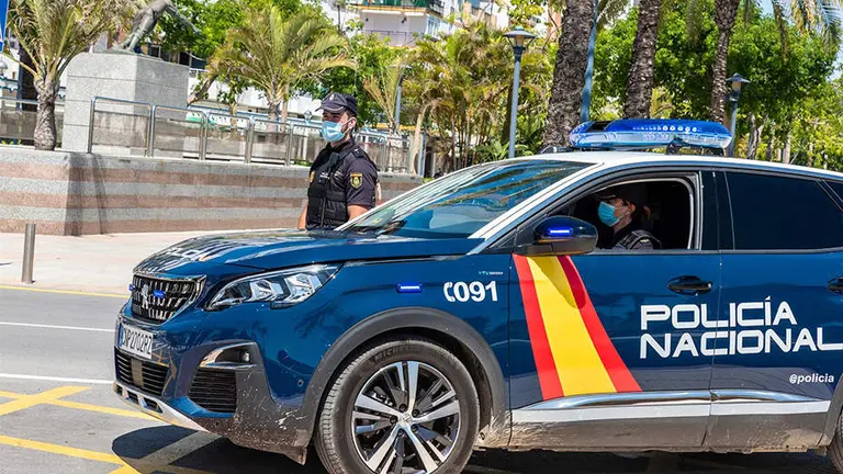 Agentes de la Policía Nacional.