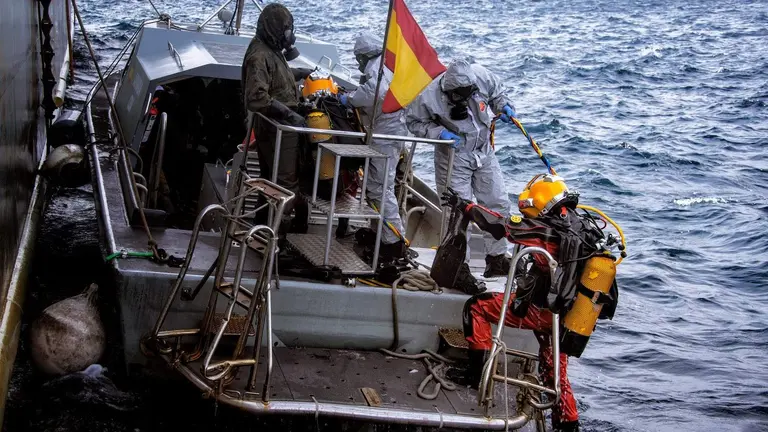 Entrenamiento de la UME.