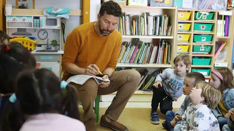 Raul Morano en clases