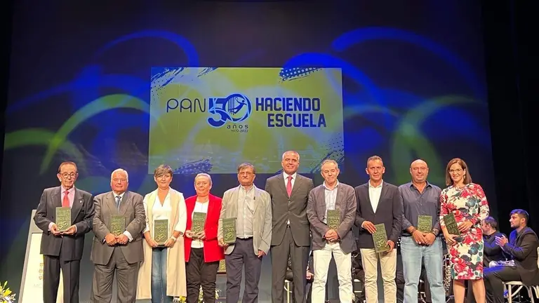 El PAN Moguer en la gala.